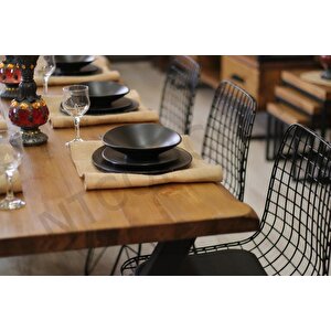 Ntconcept Vinne Doğal Ahşap Yemek Masası