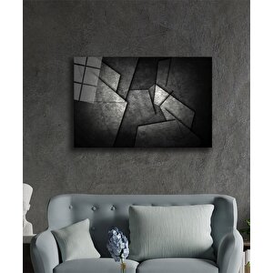 Geometrik Mimari Cam Tablo