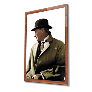 Atatürk Cam Tablo 36x23 cm