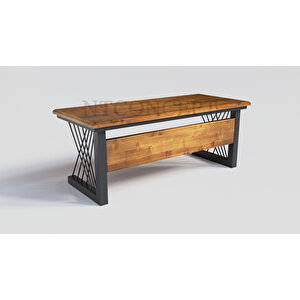 Perra Masif Ağaç Ofis Ve Çalışma Masası 100x230 cm