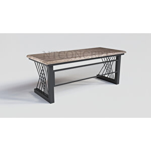 Onix M2 Masif Ağaç Ofis Ve Çalışma Masası 75x240 cm