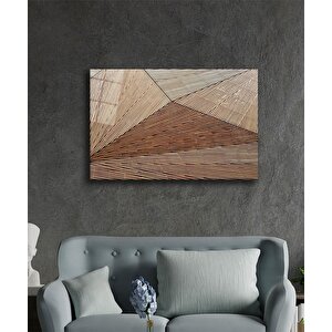 Geometrik Mimari Cam Tablo 50x70 cm