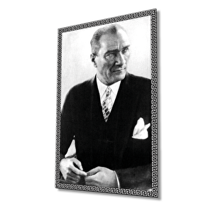 Atatürk Cam Tablo 90x60 cm