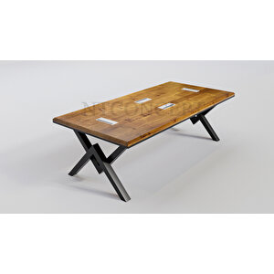 Venüs Masif Ahşap Toplantı Masası 85x220 cm