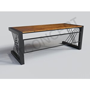 Asya Masif Ağaç Ofis Ve Çalışma Masası 100x240 cm
