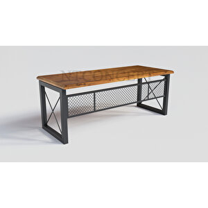 Truva Masif Ağaç Ofis Ve Çalışma Masası 85x240 cm