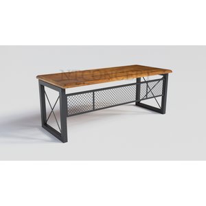 Truva Masif Ağaç Ofis Ve Çalışma Masası 85x260 cm