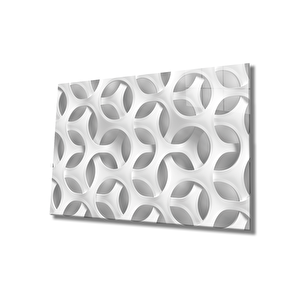 Geometrik Mimari Cam Tablo 50x70 cm