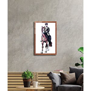 Atatürk Cam Tablo 90x60 cm