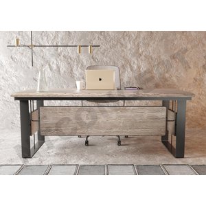 Shi Masif Ağaç Ofis Ve Çalışma Masası 75x170 cm