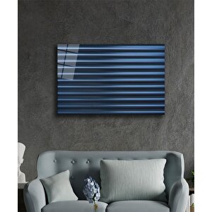Geometrik Mimari Cam Tablo 50x70 cm