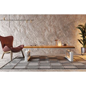 Min Masif Ahşap Sehpa 170 cm