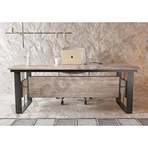 Shi Masif Ağaç Ofis Ve Çalışma Masası 75x230 cm
