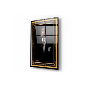 Atatürk Cam Tablo 70x110 cm