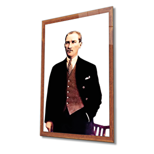 Atatürk Cam Tablo 110x70 cm