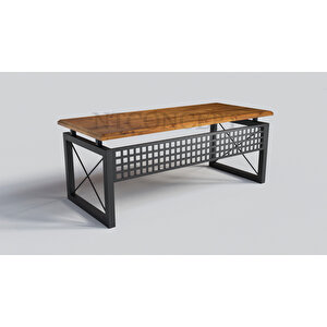 Pena Masif Ağaç Ofis Ve Çalışma Masası 85x260 cm