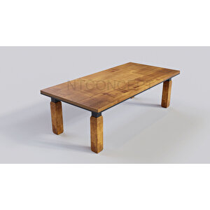 Wood Masif Ahşap Toplantı Masası 85x180 cm