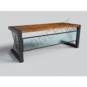 Dina Masif Ağaç Ofis Ve Çalışma Masası 85x190 cm