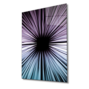 Geometrik Mimari Cam Tablo 50x70 cm