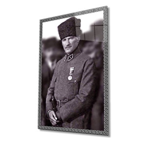 Atatürk Cam Tablo 90x60 cm