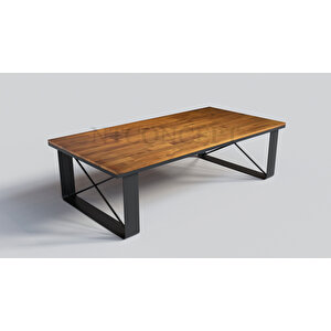 Kue Lama X Ayak Masif Ahşap Sehpa 260 cm