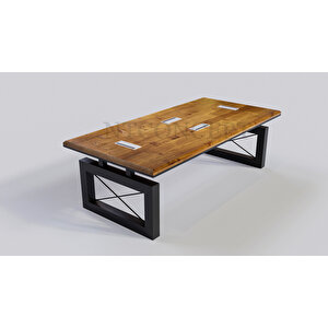 Lidya Masif Ahşap Toplantı Masası 85x200 cm