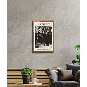 Atatürk Cam Tablo 36x23 cm
