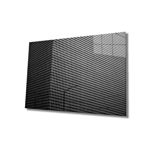 Geometrik Mimari Cam Tablo 90x60 cm
