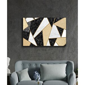 Geometrik Mimari Cam Tablo 90x60 cm