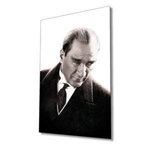 Atatürk Cam Tablo 36x23 cm