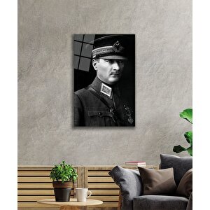 Atatürk Cam Tablo 36x23 cm