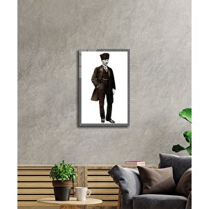 Atatürk Cam Tablo 36x23 cm