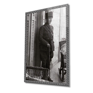 Atatürk Cam Tablo 36x23 cm