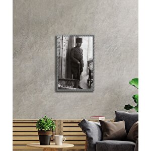 Atatürk Cam Tablo 36x23 cm