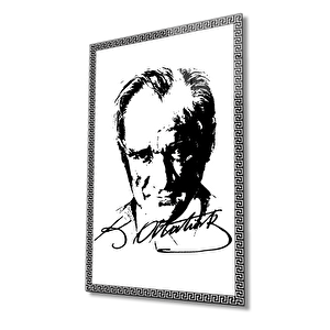 Atatürk Cam Tablo 110x70 cm