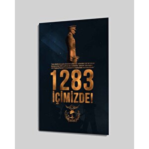 Atatürk 1283 Cam Tablo