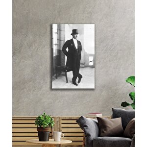 Atatürk Cam Tablo 36x23 cm