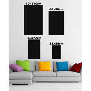 Bina Geometrik Mavi Beyaz Cam Tablo 36x23 cm