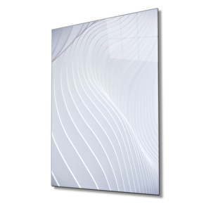Geometrik Mimari Cam Tablo 36x23 cm
