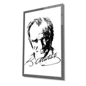 Atatürk Cam Tablo 36x23 cm