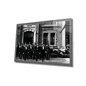 Atatürk Cam Tablo 36x23 cm
