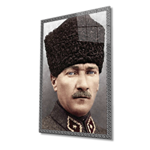 Atatürk Cam Tablo 36x23 cm