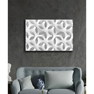 Geometrik Mimari Cam Tablo 110x70 cm