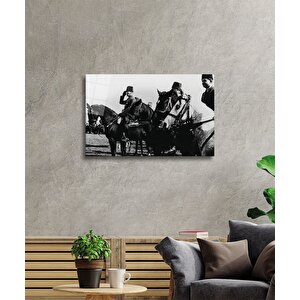 Atatürk Cam Tablo 36x23 cm