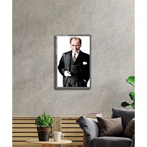 Atatürk Cam Tablo 36x23 cm