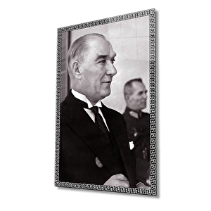 Atatürk Cam Tablo 36x23 cm