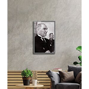 Atatürk Cam Tablo 36x23 cm