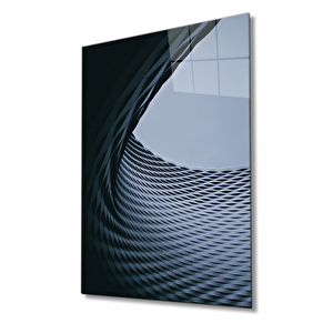 Geometrik Mimari Cam Tablo 50x70 cm