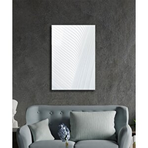 Geometrik Mimari Cam Tablo 36x23 cm