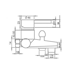 Opak Afra Banyo Bataryası 050001